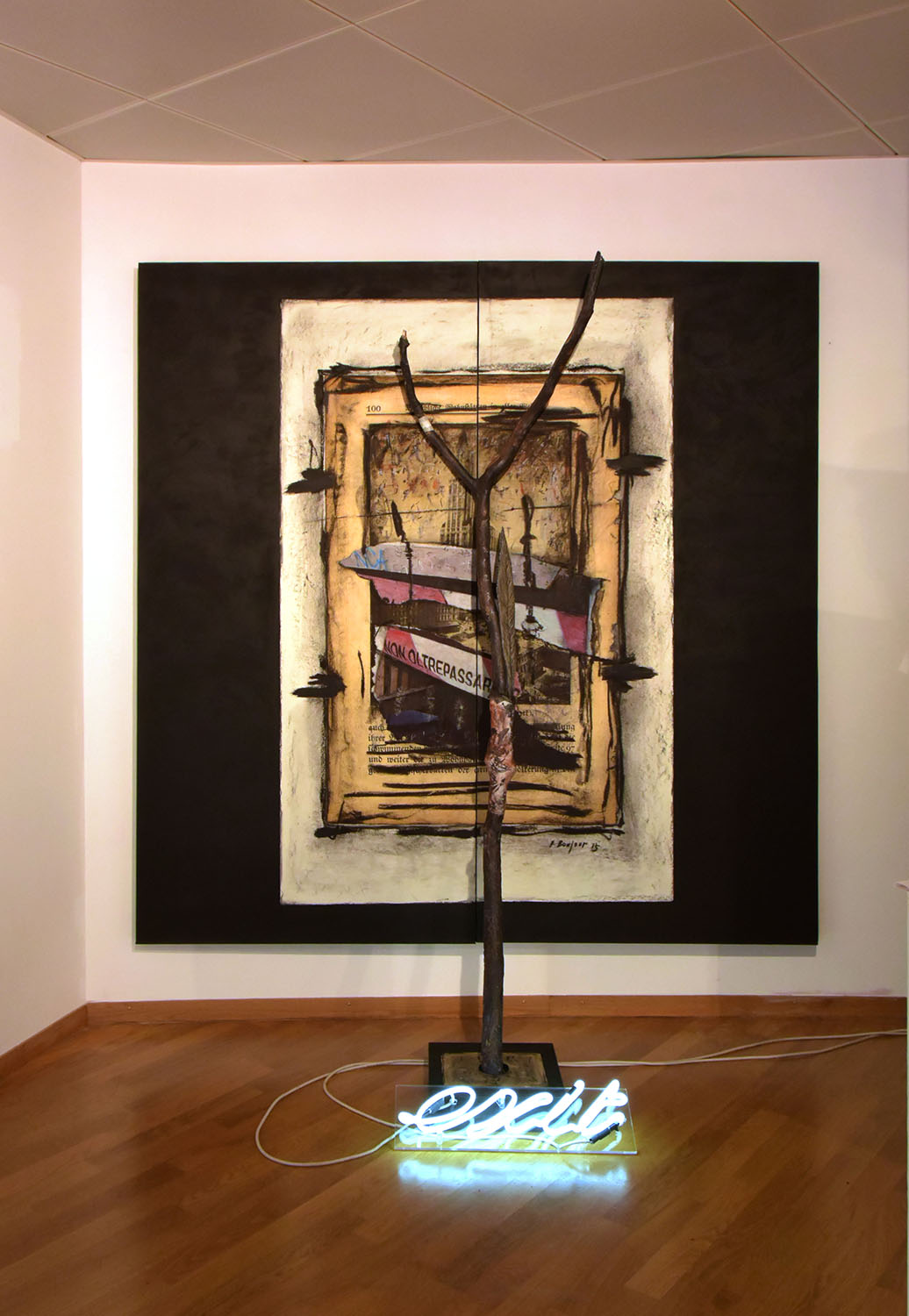 Ausstellung François Bonjour / Giulia Fonti